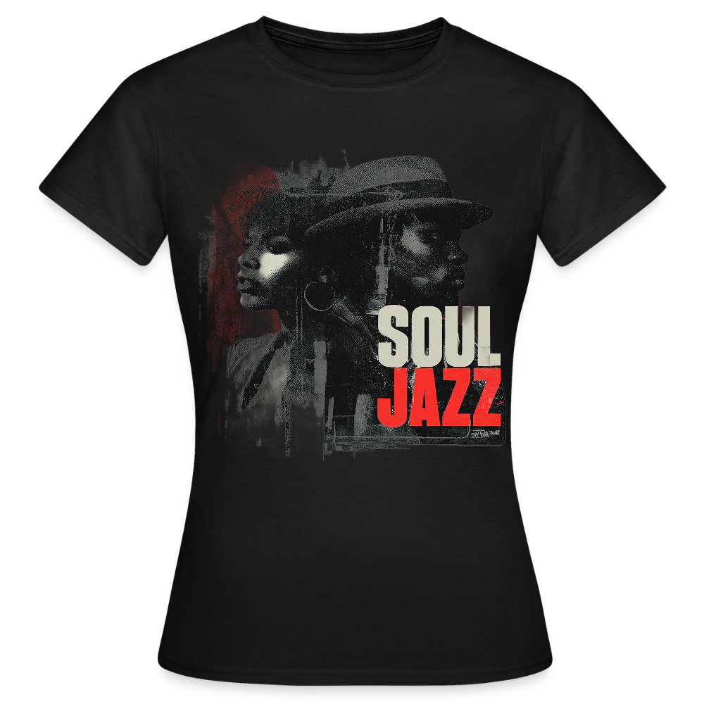 Soul Jazz Experience, T-shirt dam - svart