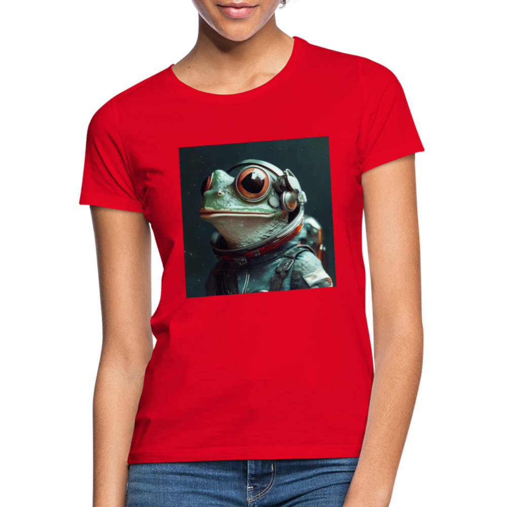 AstroFrog Amazonas, T-shirt dam - röd
