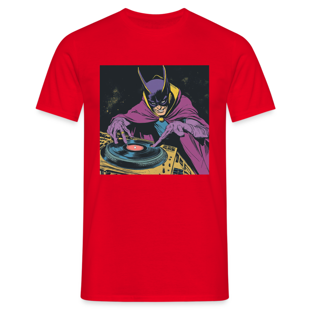 Purple Pulse, T-shirt herr - röd
