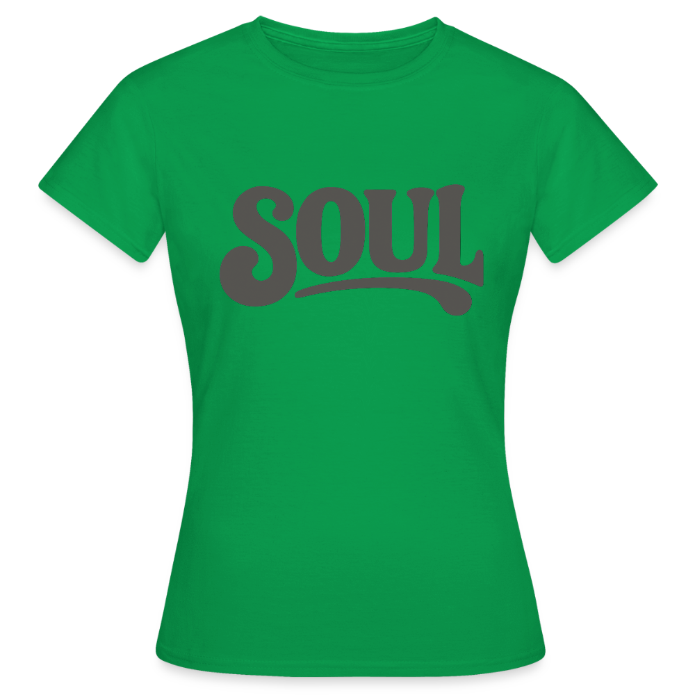 All About Soul, T-shirt dam - kellygrön