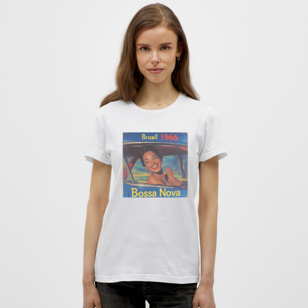 Isabela Costa, brazil 1966, T-shirt dam - vit