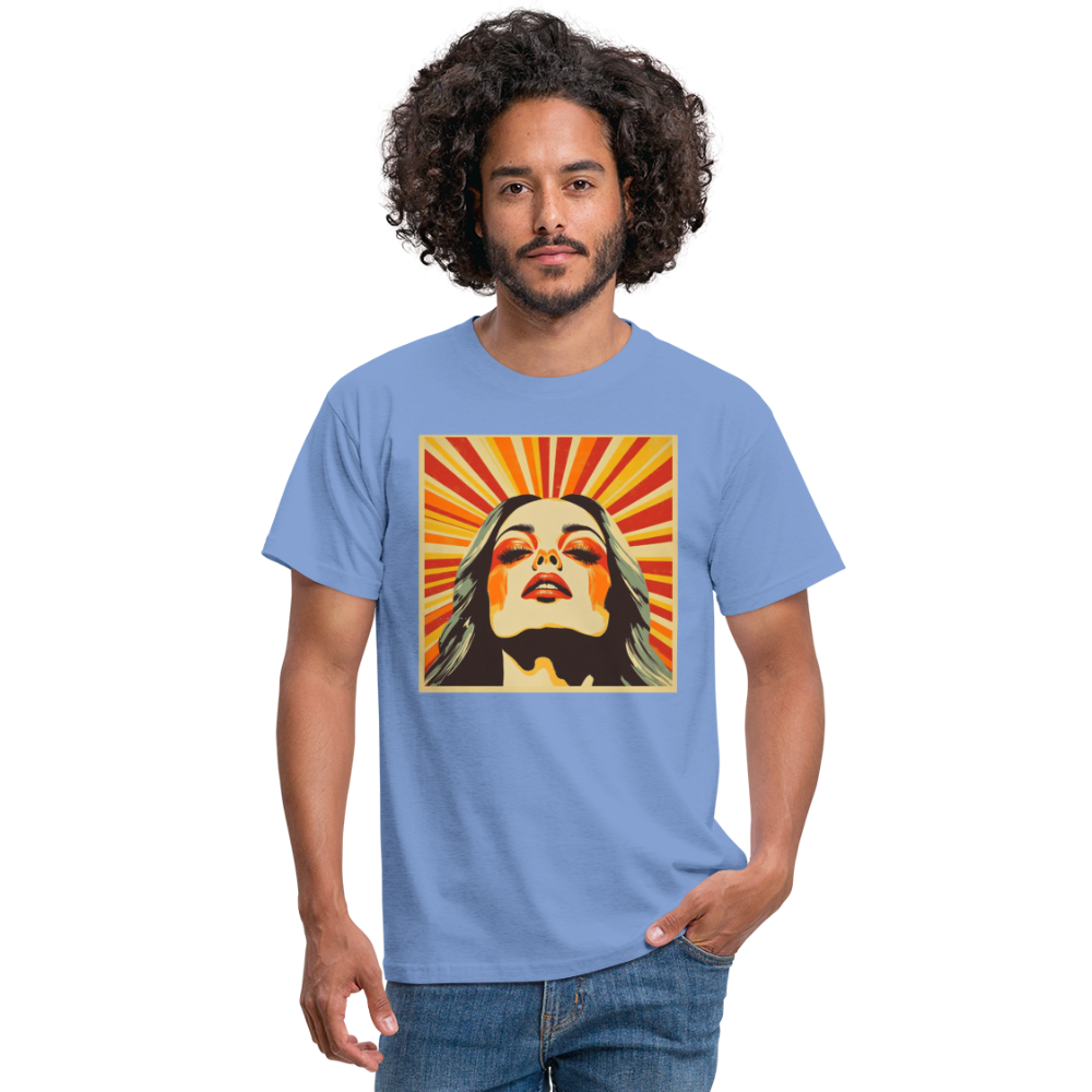 Dagens Första Strålar, T-shirt herr - carolina blue