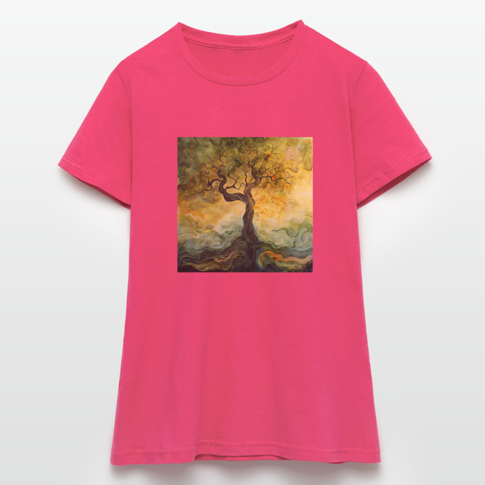 Trädets visdom, T-shirt dam - azalea