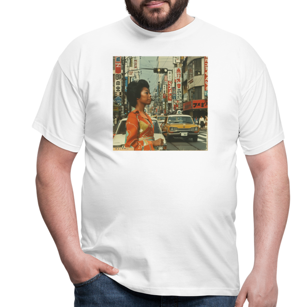Yumi Sakamoto, T-shirt herr - vit