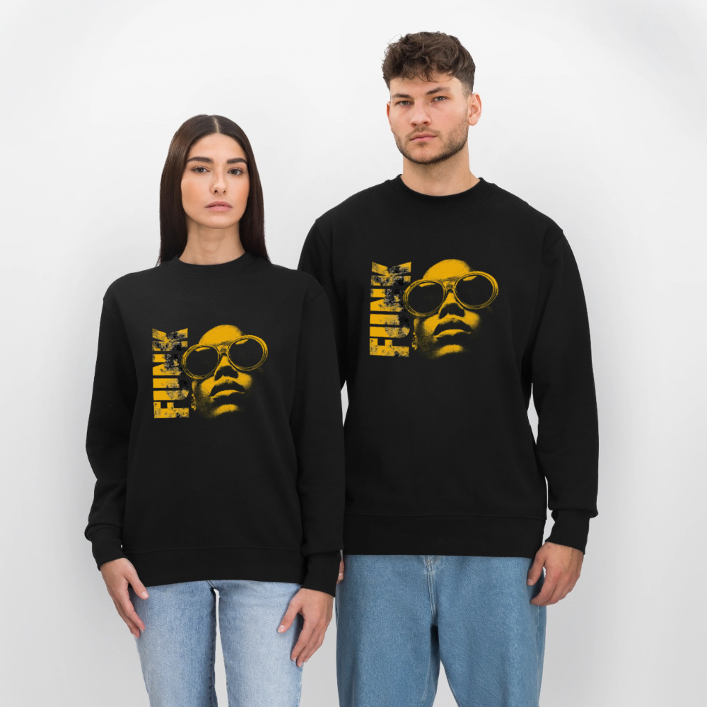 Funk Eternal, Ekologisk sweatshirt CHANGER unisex från Stanley/Stella - svart