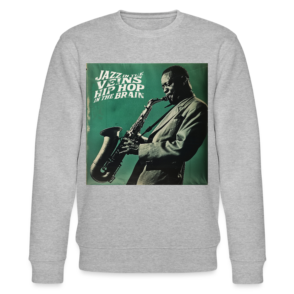 Groove in the Mind, Ekologisk sweatshirt CHANGER unisex från Stanley/Stella - gråmelerad