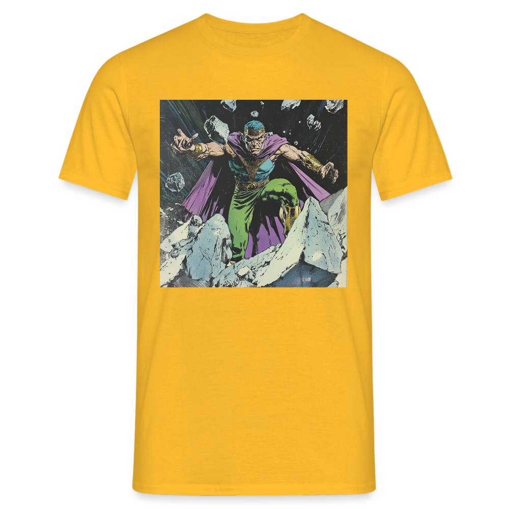 Granitus, T-shirt herr - gul
