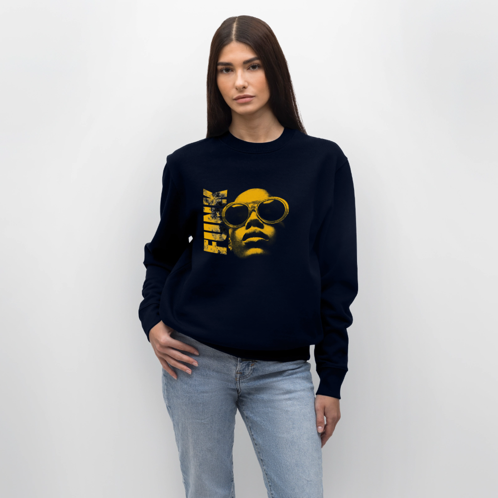 Funk Eternal, Ekologisk sweatshirt CHANGER unisex från Stanley/Stella - marinblått