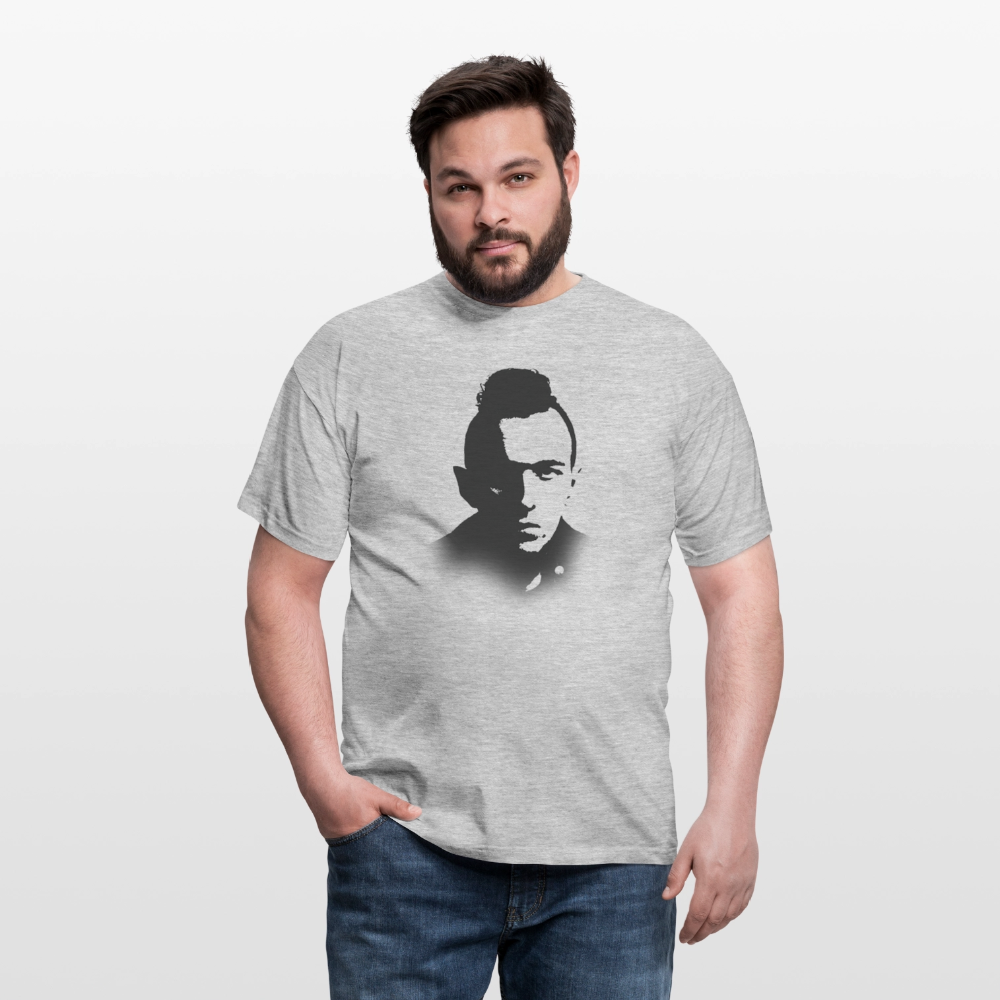 Stencil of Rebellion, T-shirt unisex - gråmelerad