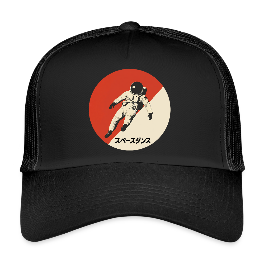 Space Dance, Trucker Cap - svart/svart