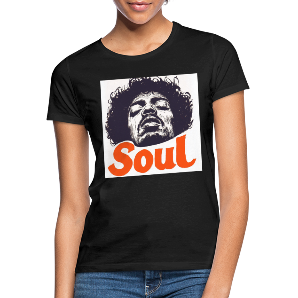 Soul, T-shirt dam - svart