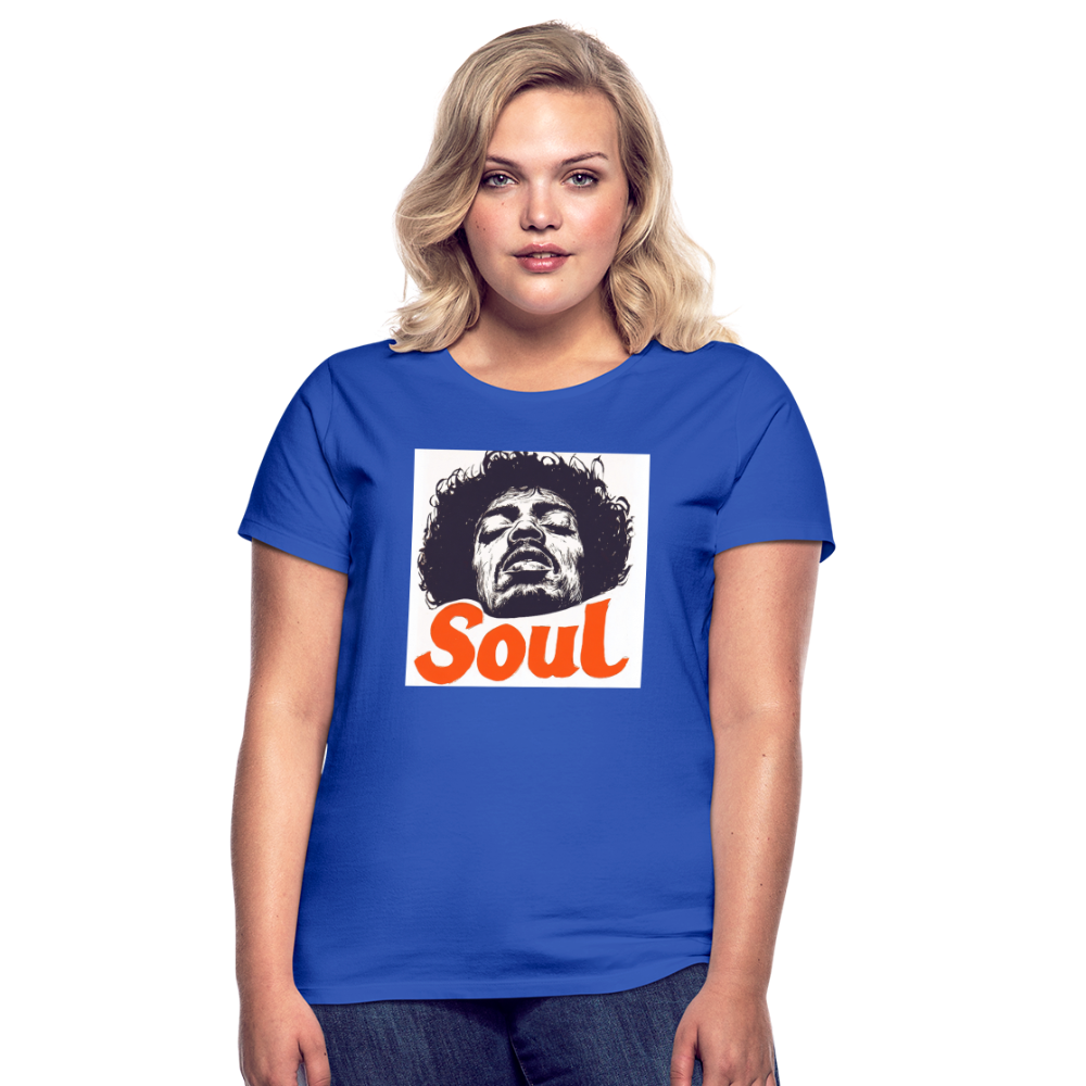 Soul, T-shirt dam - royalblå