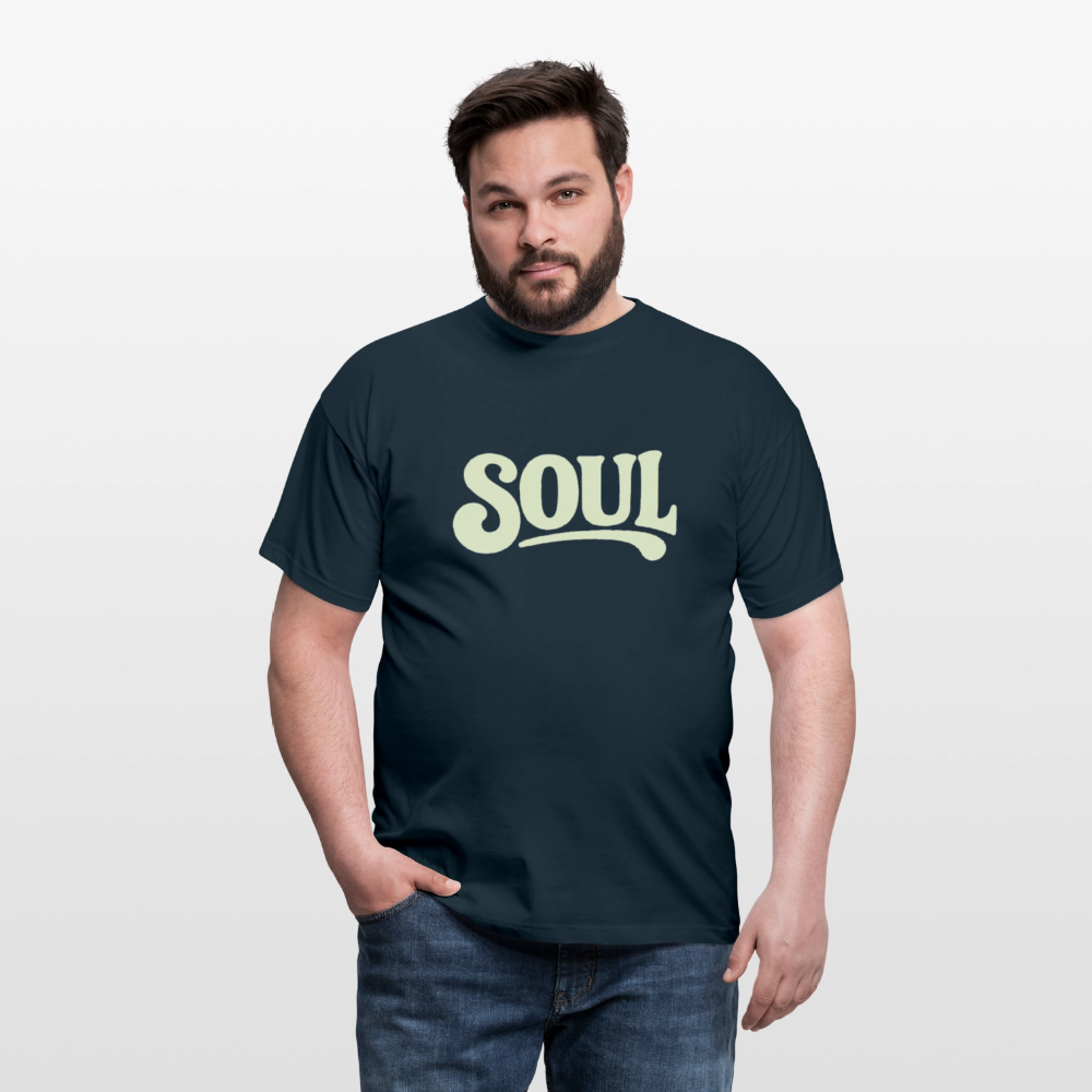 All About Soul, T-shirt unisex - marinblå