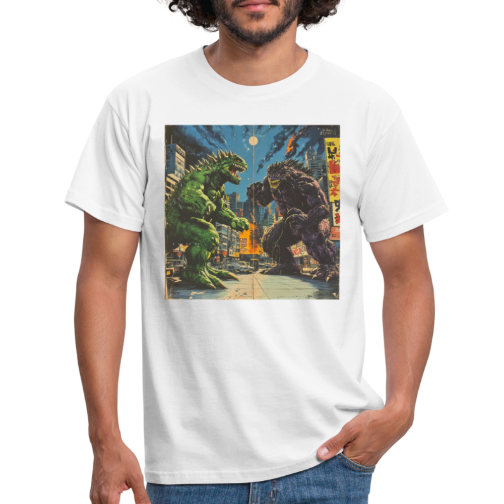Kampen vid Solnedgången, T-shirt herr - vit