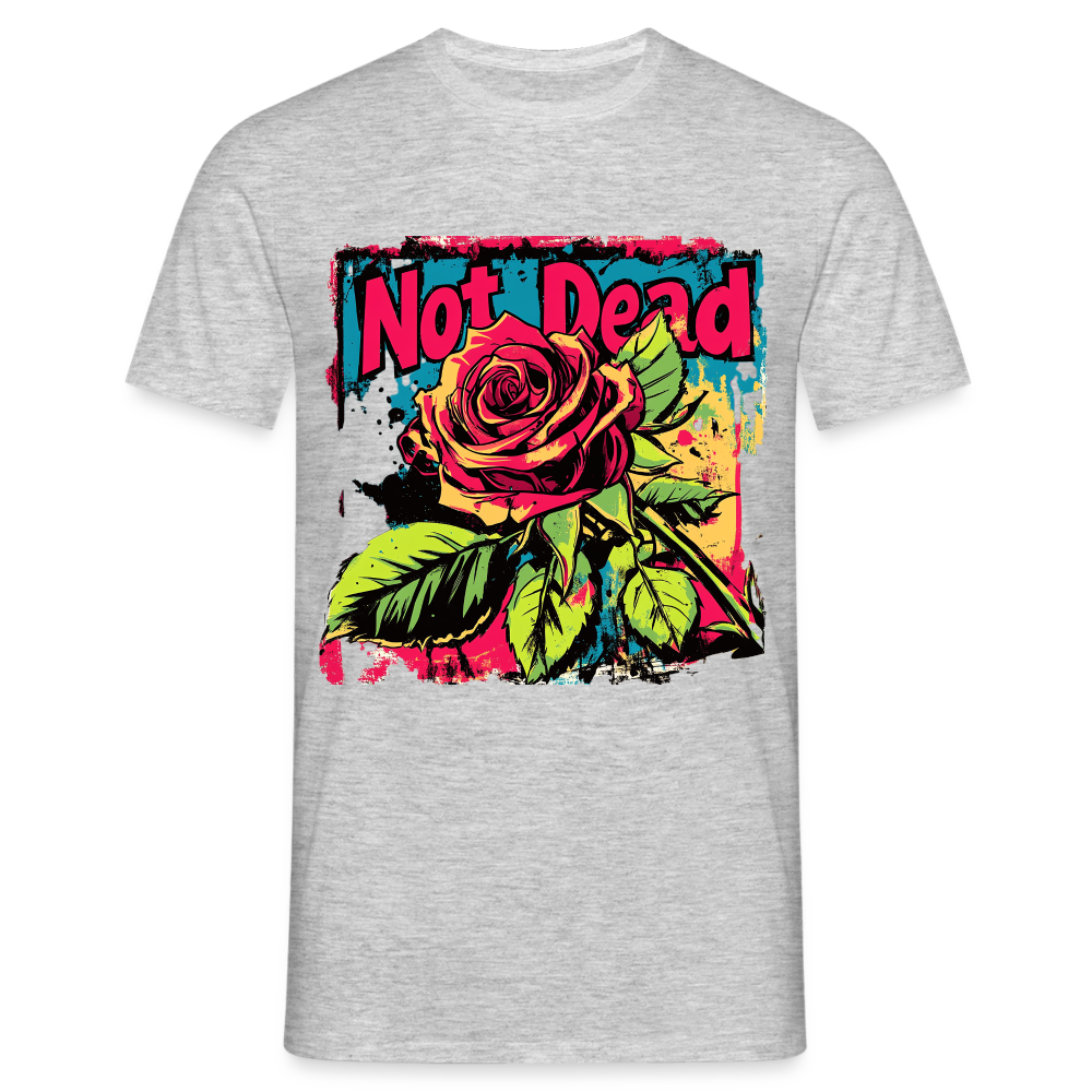 Den Eviga Rosen, T-shirt herr - gråmelerad