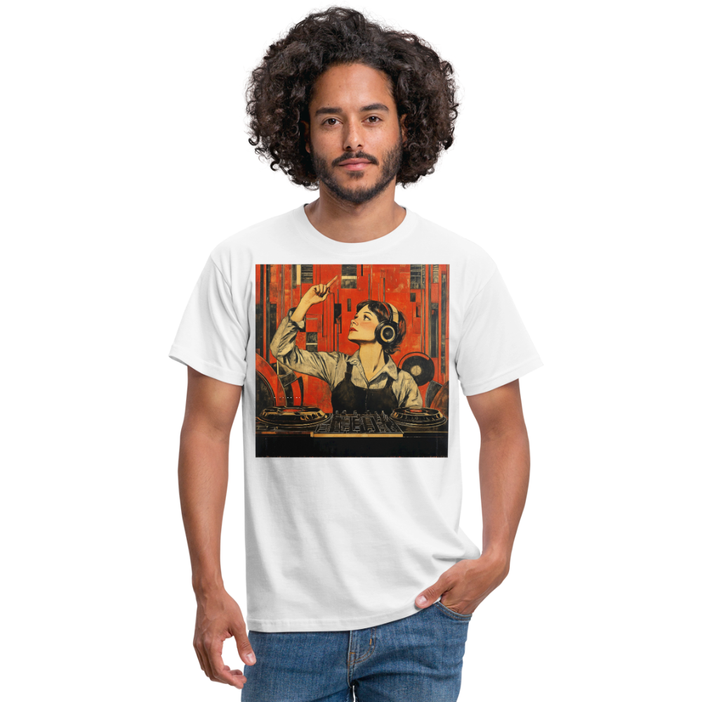 Revolutionens Rytm, T-shirt herr - vit