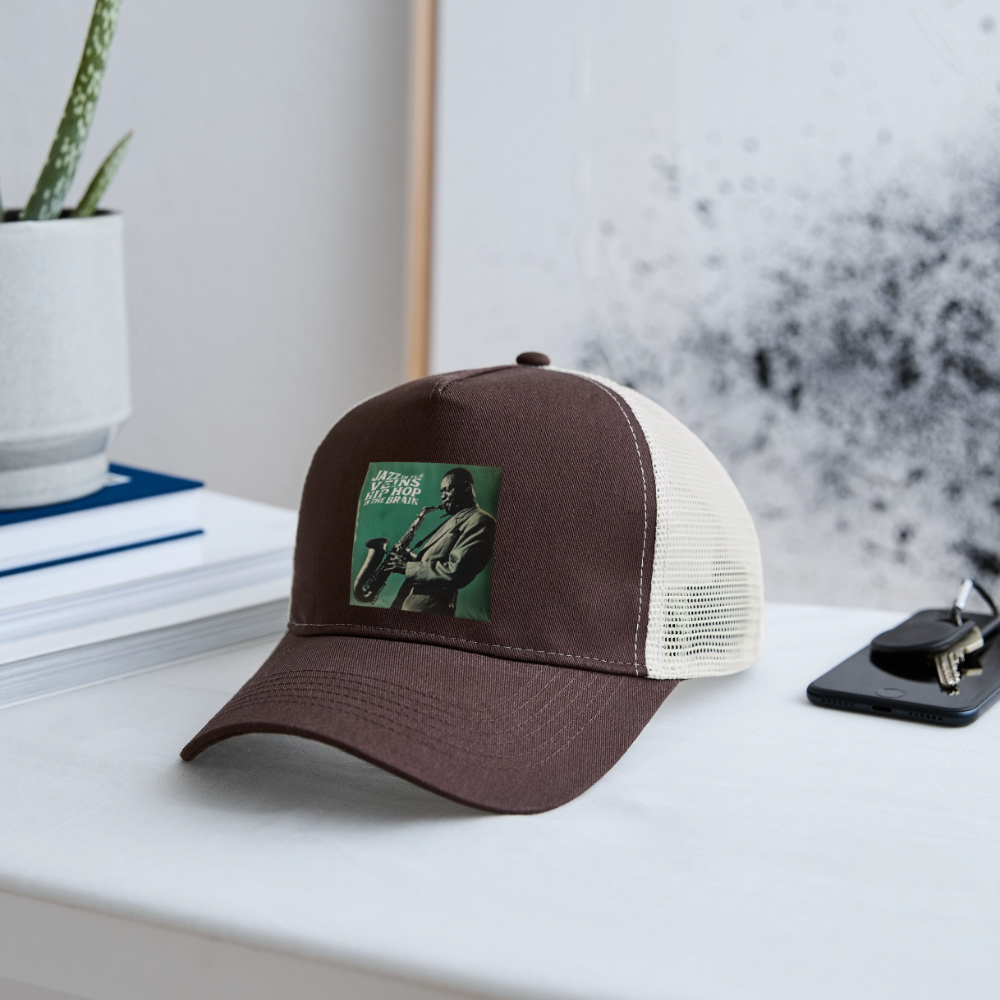 Groove in the Mind, Trucker Cap - brun/beige