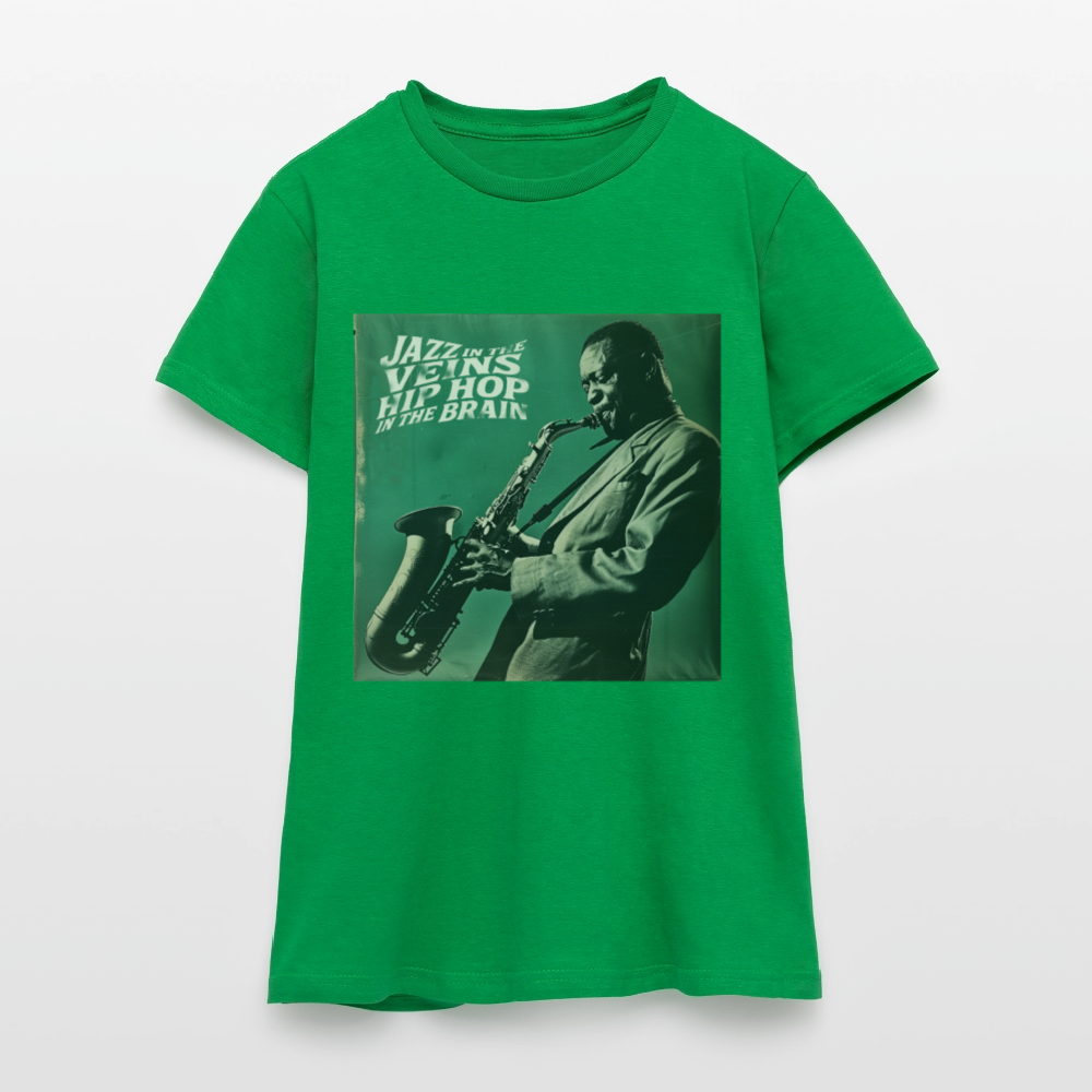 Groove in the Mind, T-shirt dam - kellygrön