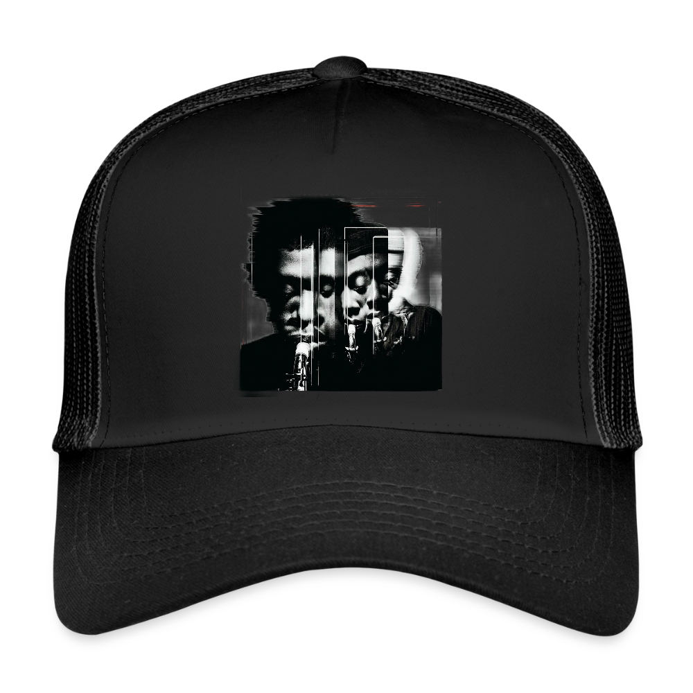 Between Breaths, Trucker Cap - svart/svart