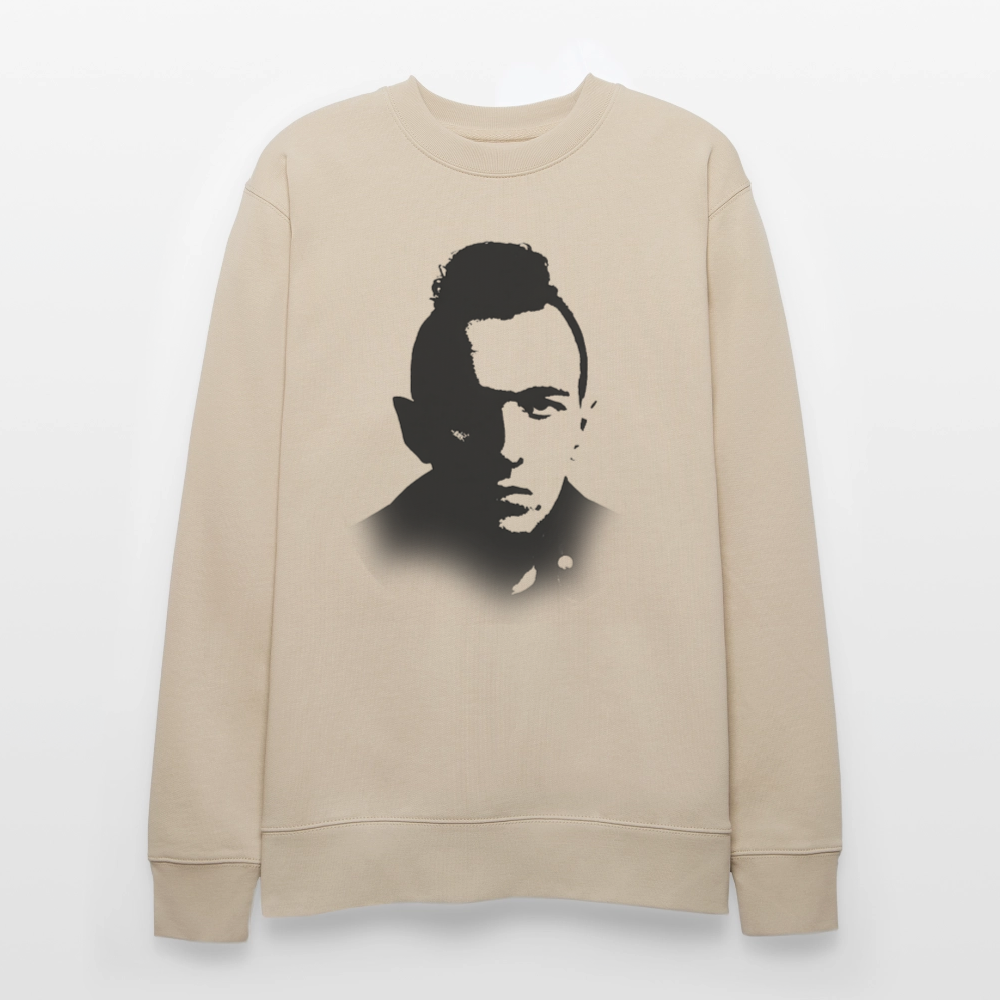 Stencil of Rebellion, Ekologisk sweatshirt CHANGER unisex från Stanley/Stella - beige