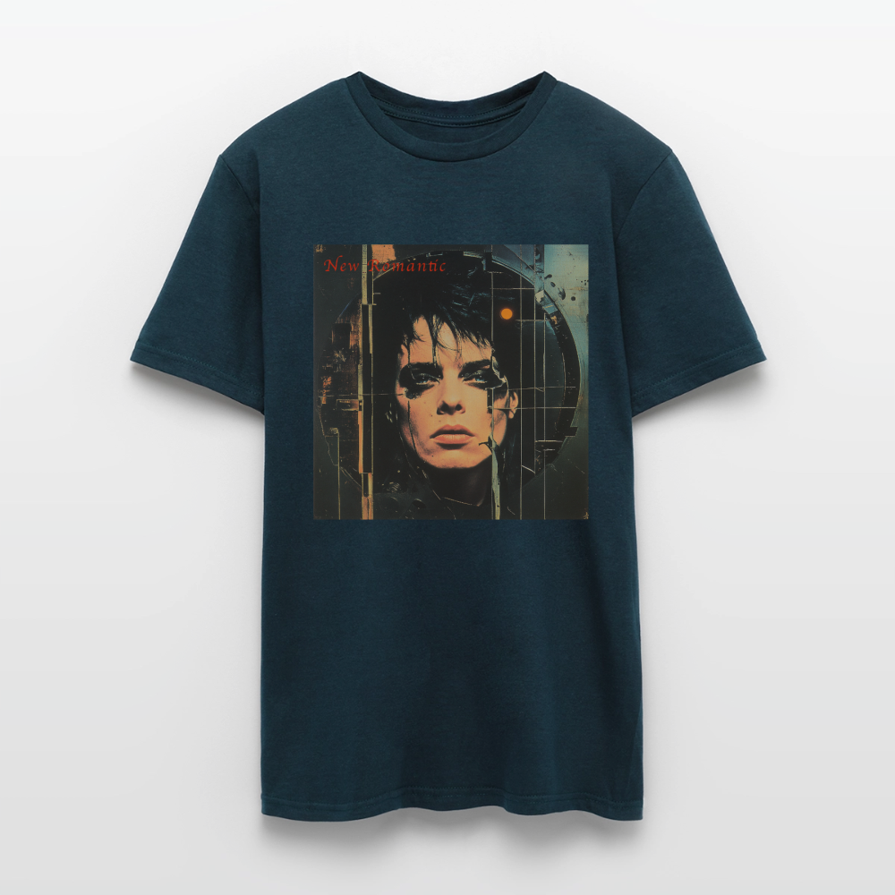 New Romance, T-shirt herr - marinblå