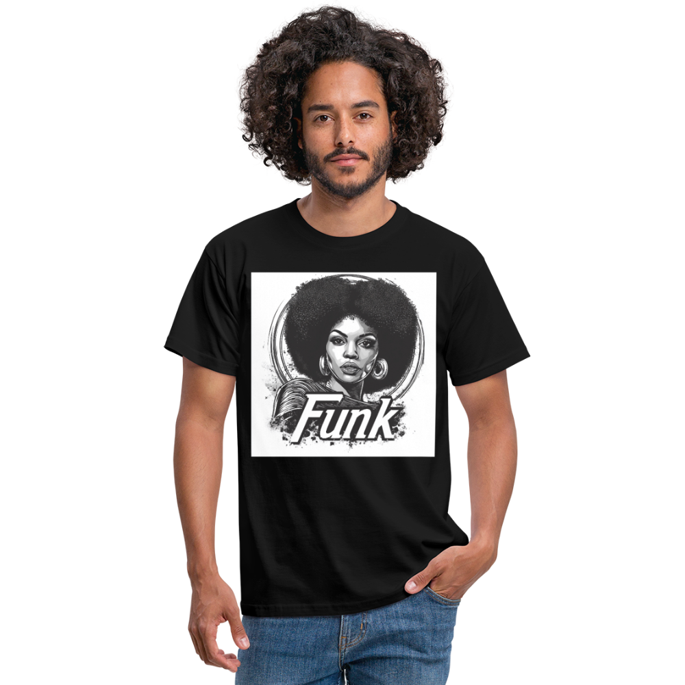Funk Queen: Power in Motion, T-shirt herr - svart