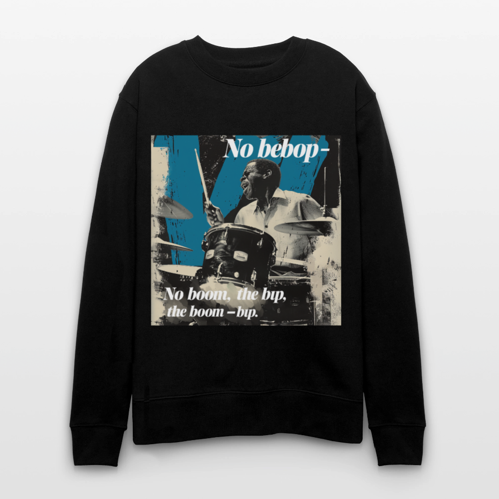 Push It Bebop, Ekologisk sweatshirt CHANGER unisex från Stanley/Stella - svart