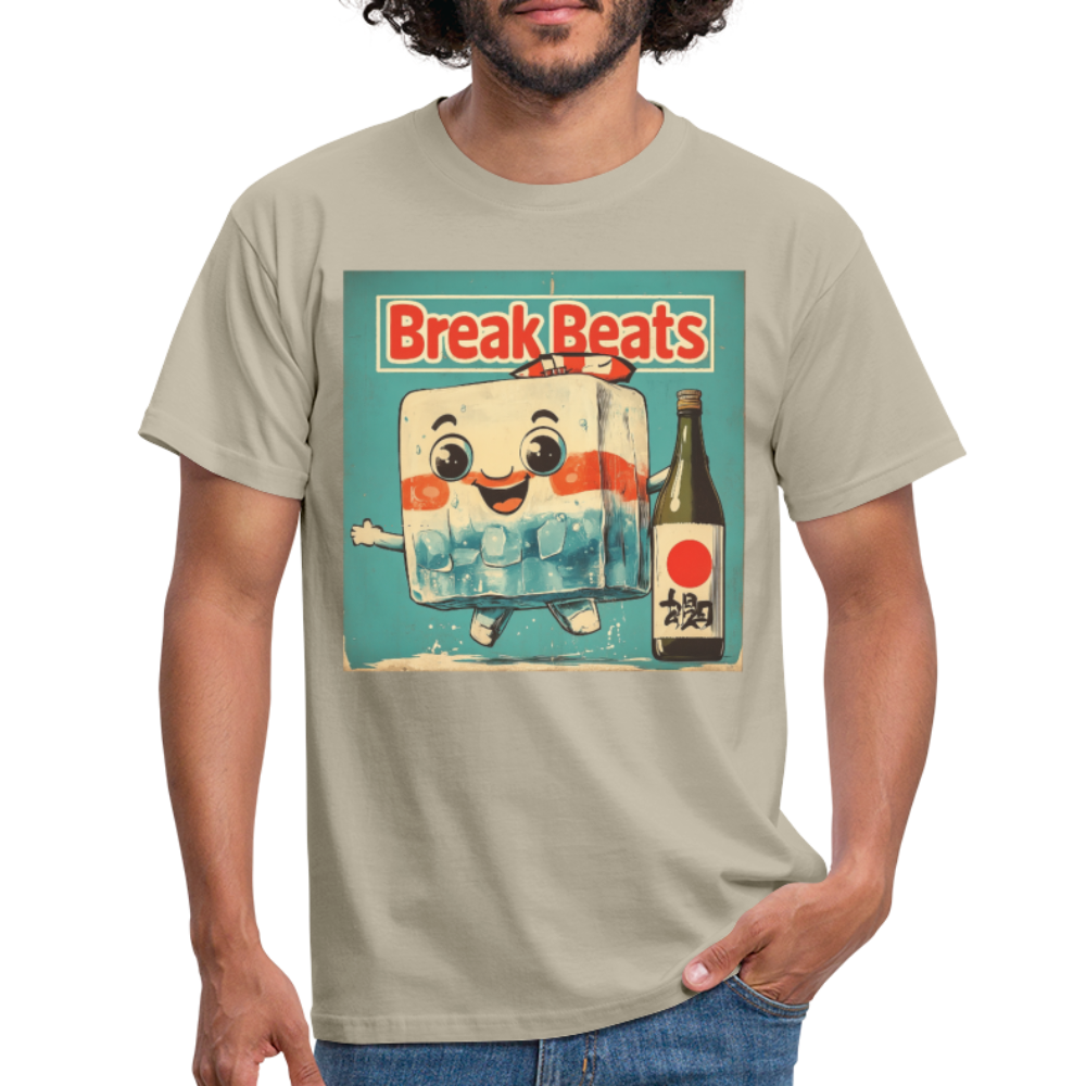 Nippon Break Beats, T-shirt herr - sandbeige