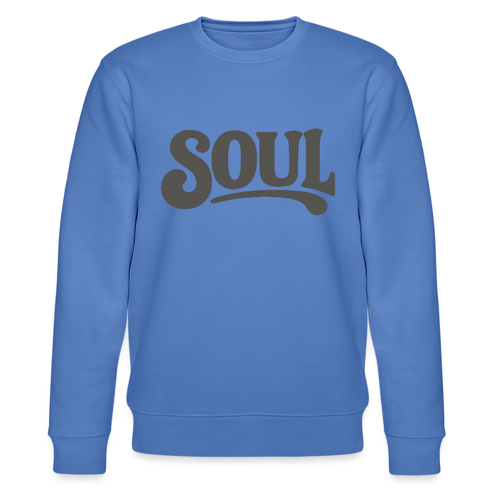 All About Soul, Ekologisk sweatshirt CHANGER unisex från Stanley/Stella - blå