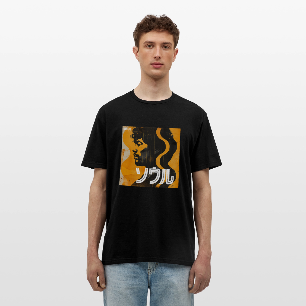 Nippon Grooves, T-shirt unisex - svart