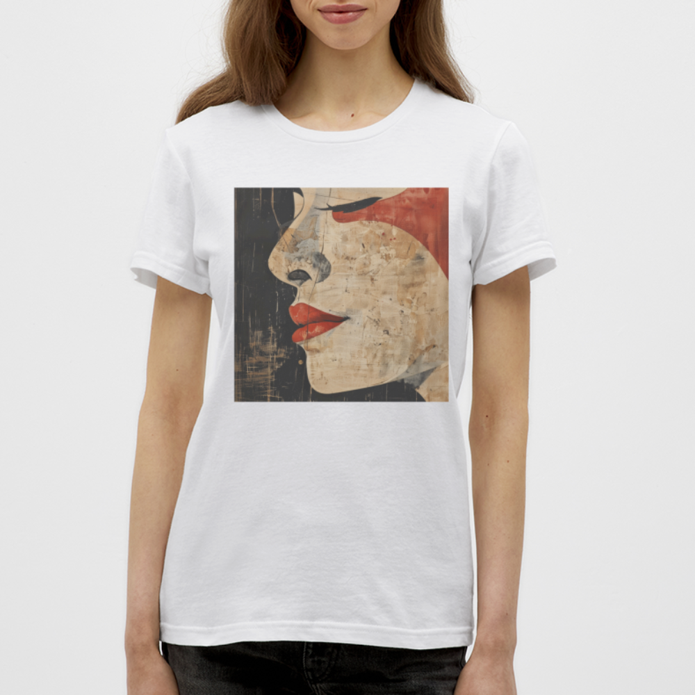 Doften av körsbärsblomning, T-shirt dam - vit