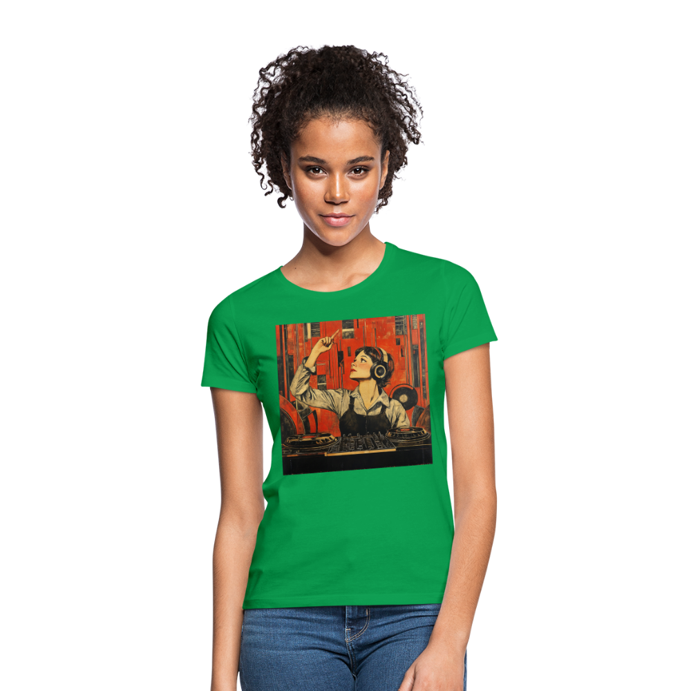 Revolutionens Rytm, T-shirt dam - kellygrön
