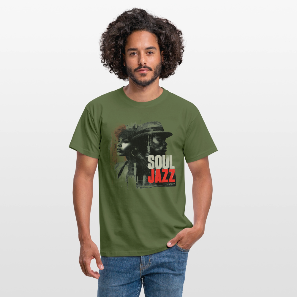 Soul Jazz Experience, T-shirt unisex - Militärgrön