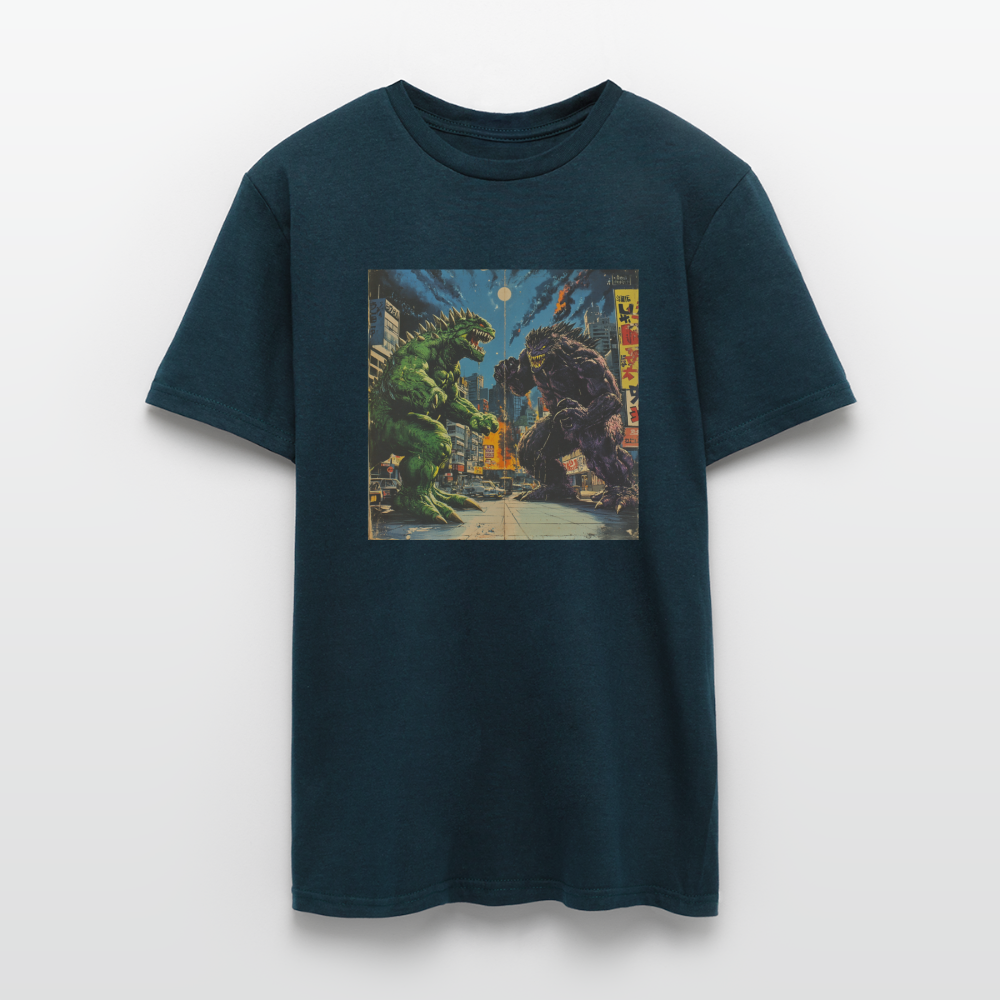 Kampen vid Solnedgången, T-shirt herr - marinblå