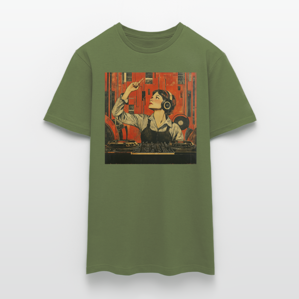 Revolutionens Rytm, T-shirt herr - Militärgrön