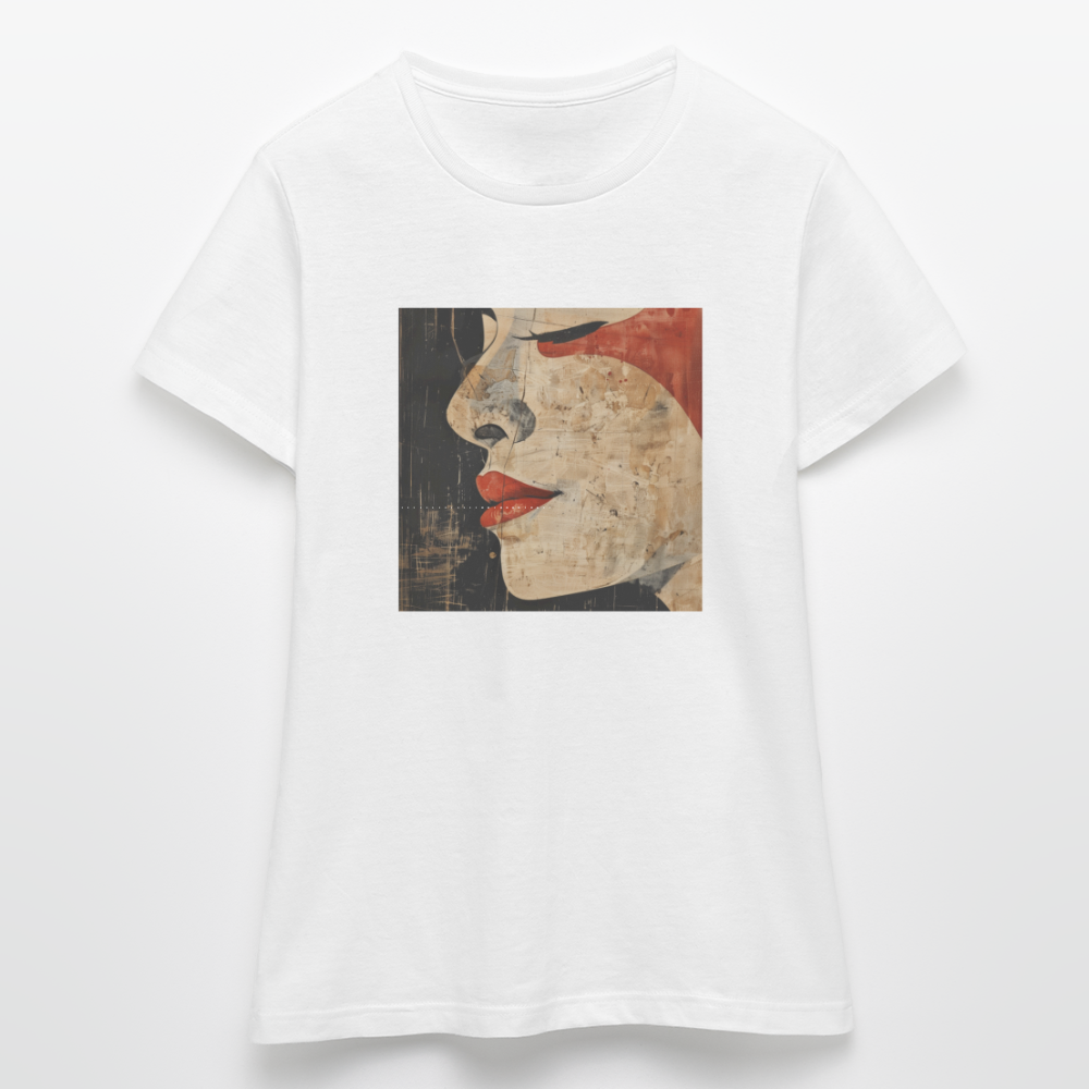 Doften av körsbärsblomning, T-shirt dam - vit