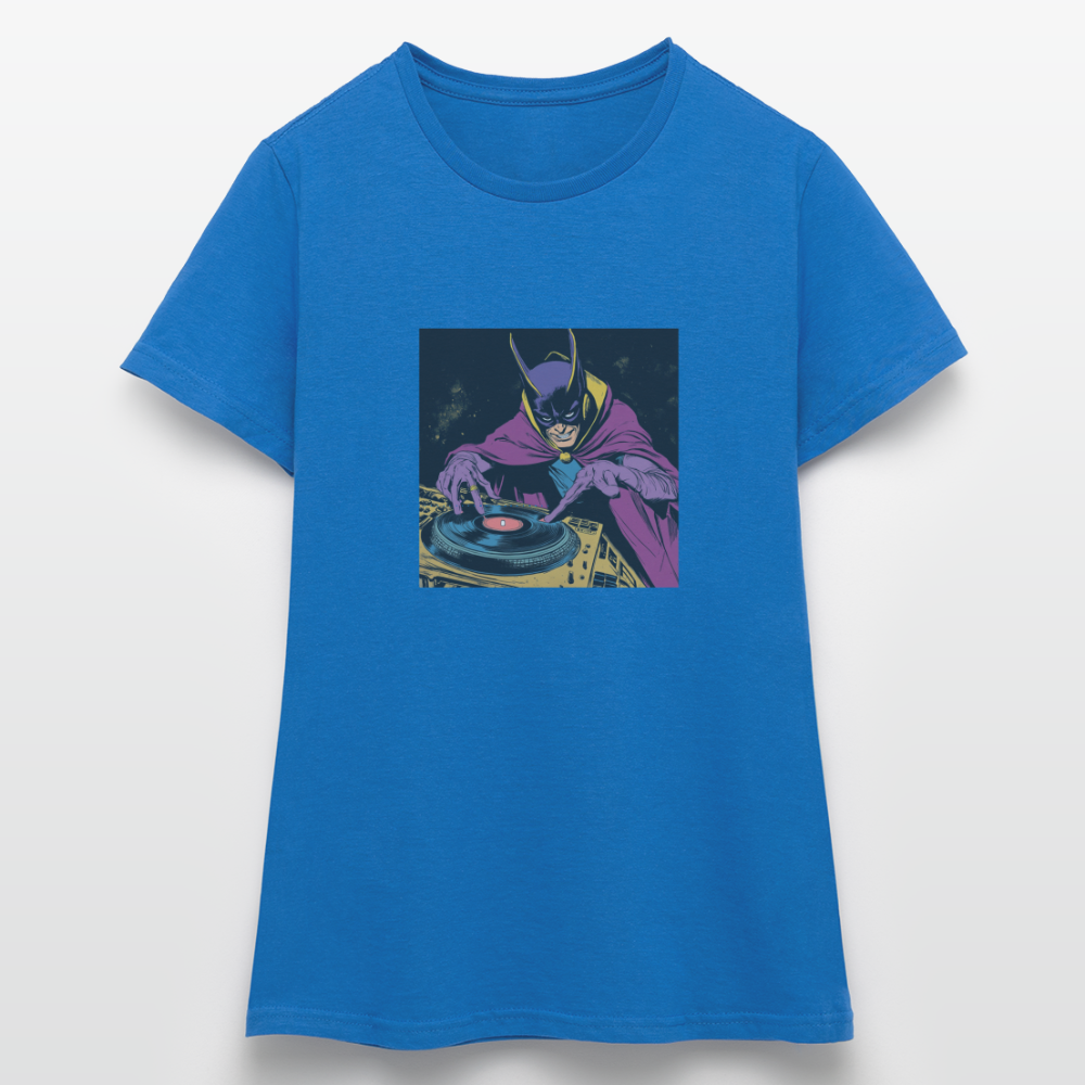 Purple Pulse, T-shirt dam - royalblå