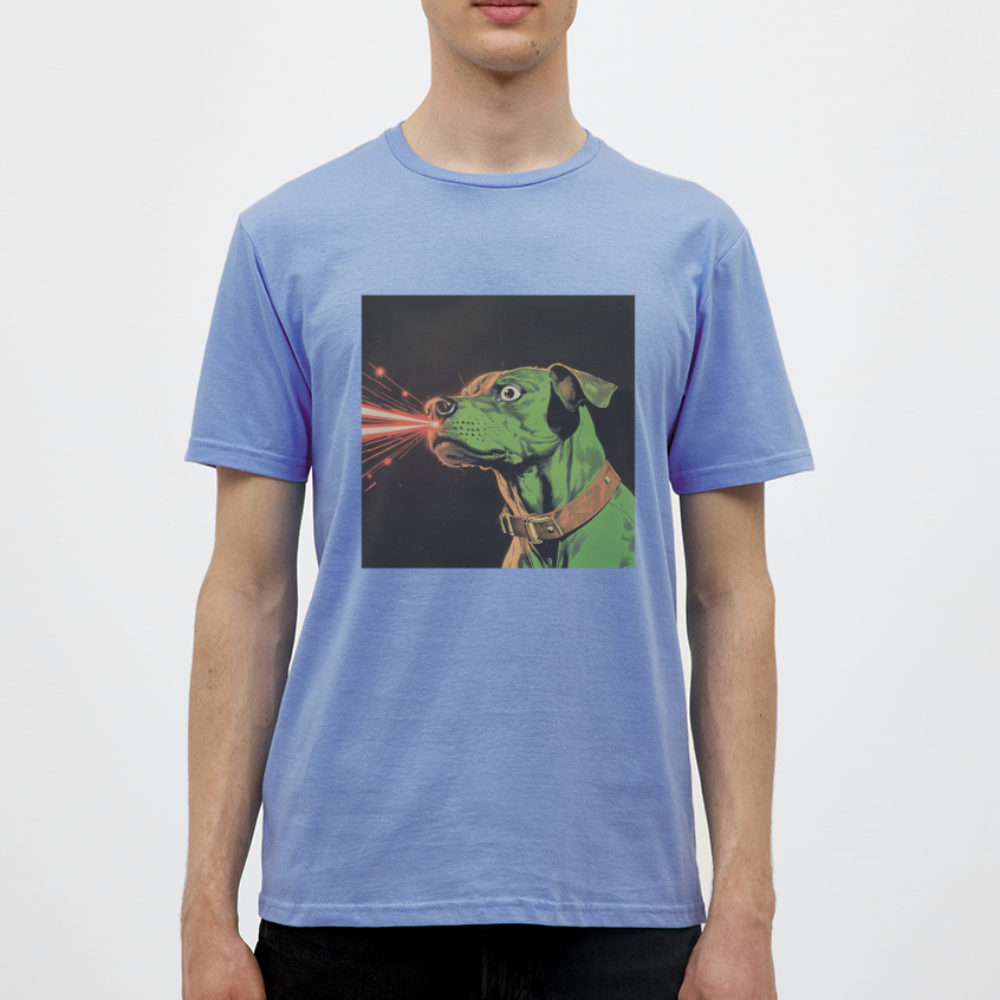 Strålhunden, T-shirt herr - carolina blue