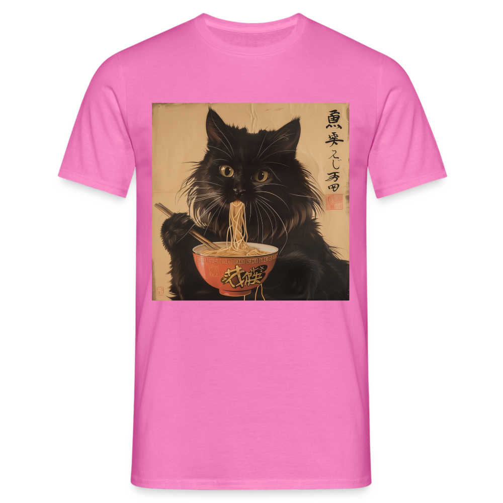 Kejsarens Katt och Ramens Hemlighet, T-shirt herr - rosa