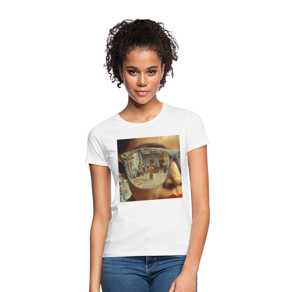Reflektioner av Anderna, T-shirt dam - vit
