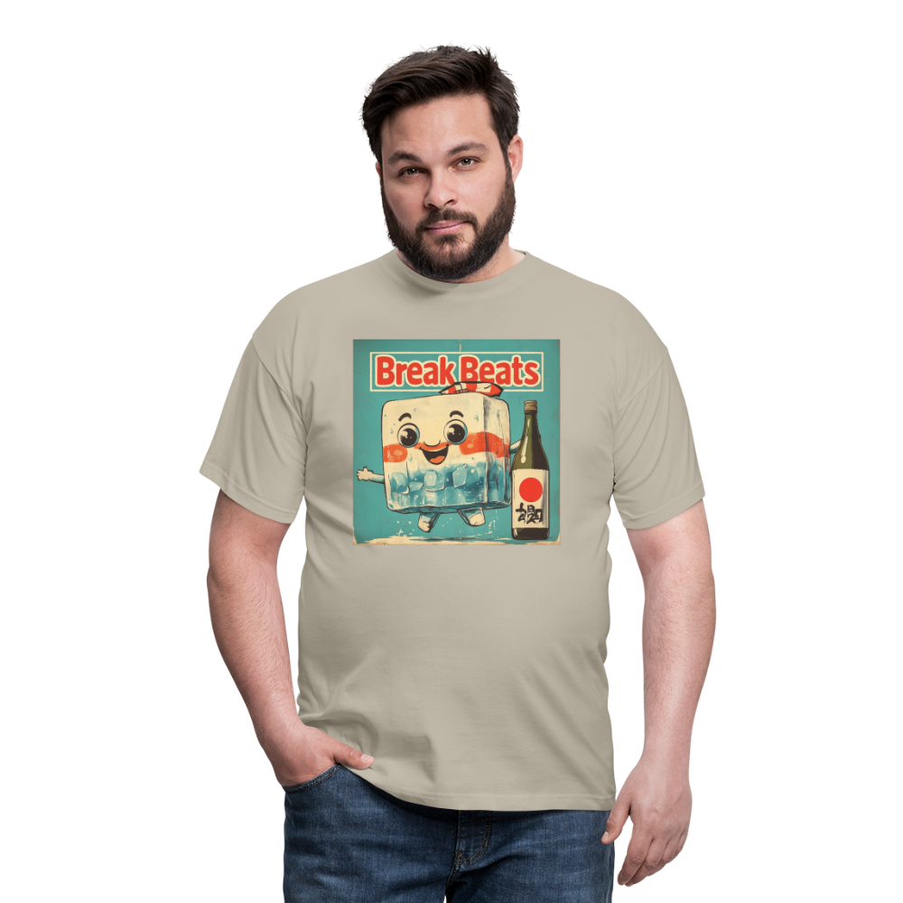 Nippon Break Beats, T-shirt herr - sandbeige