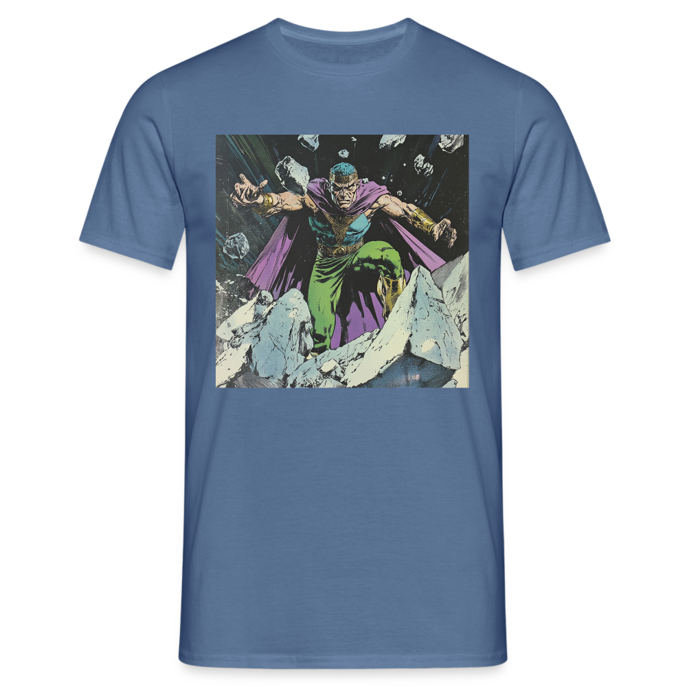 Granitus, T-shirt herr - duvblå