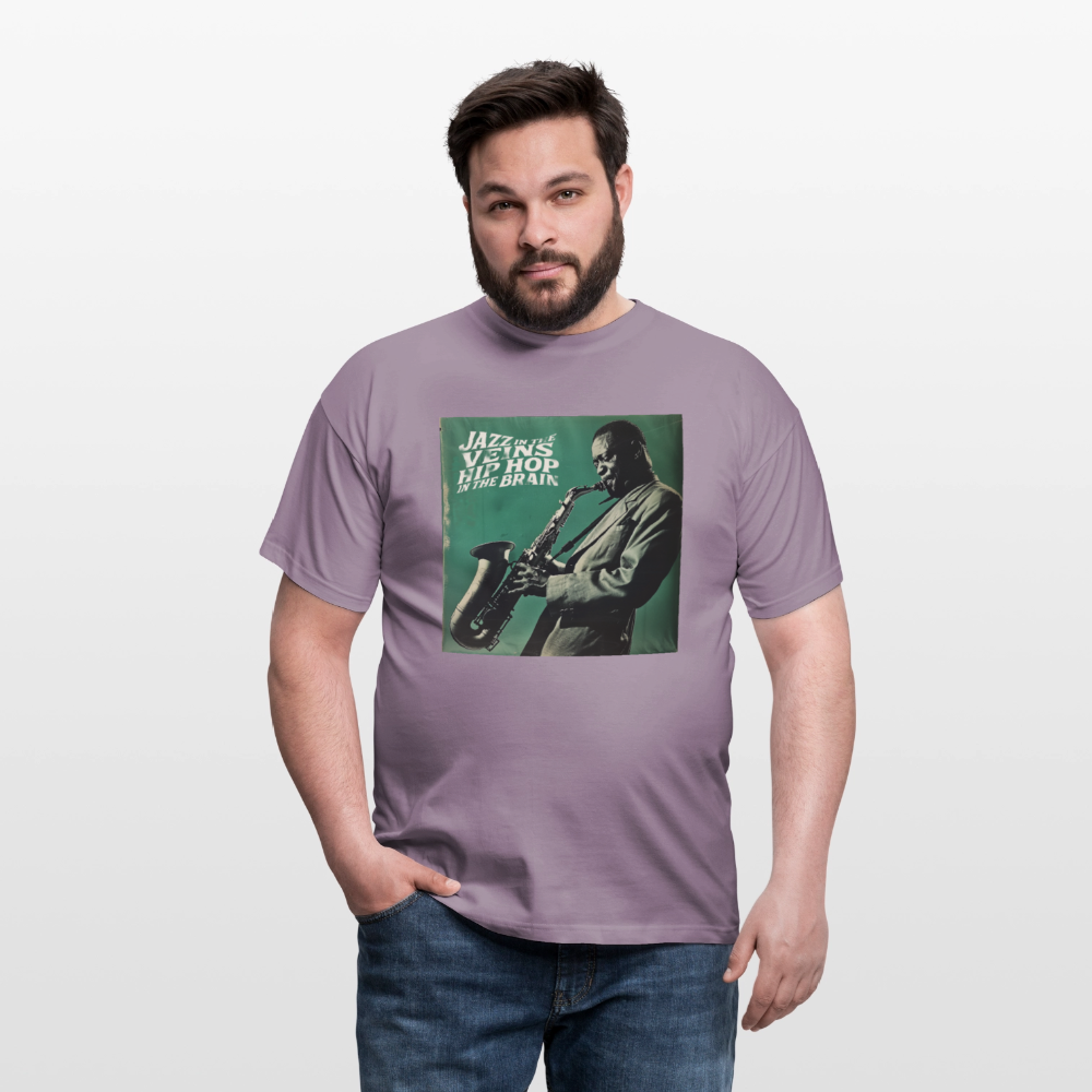 Groove in the Mind, T-shirt unisex - lilagrå