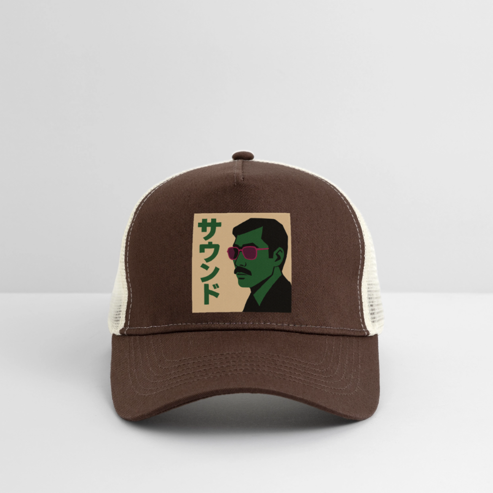 Nippon Sound, Trucker Cap - brun/beige