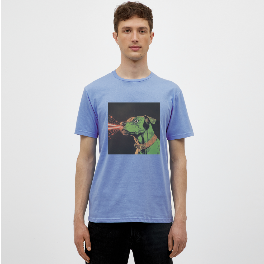 Strålhunden, T-shirt herr - carolina blue