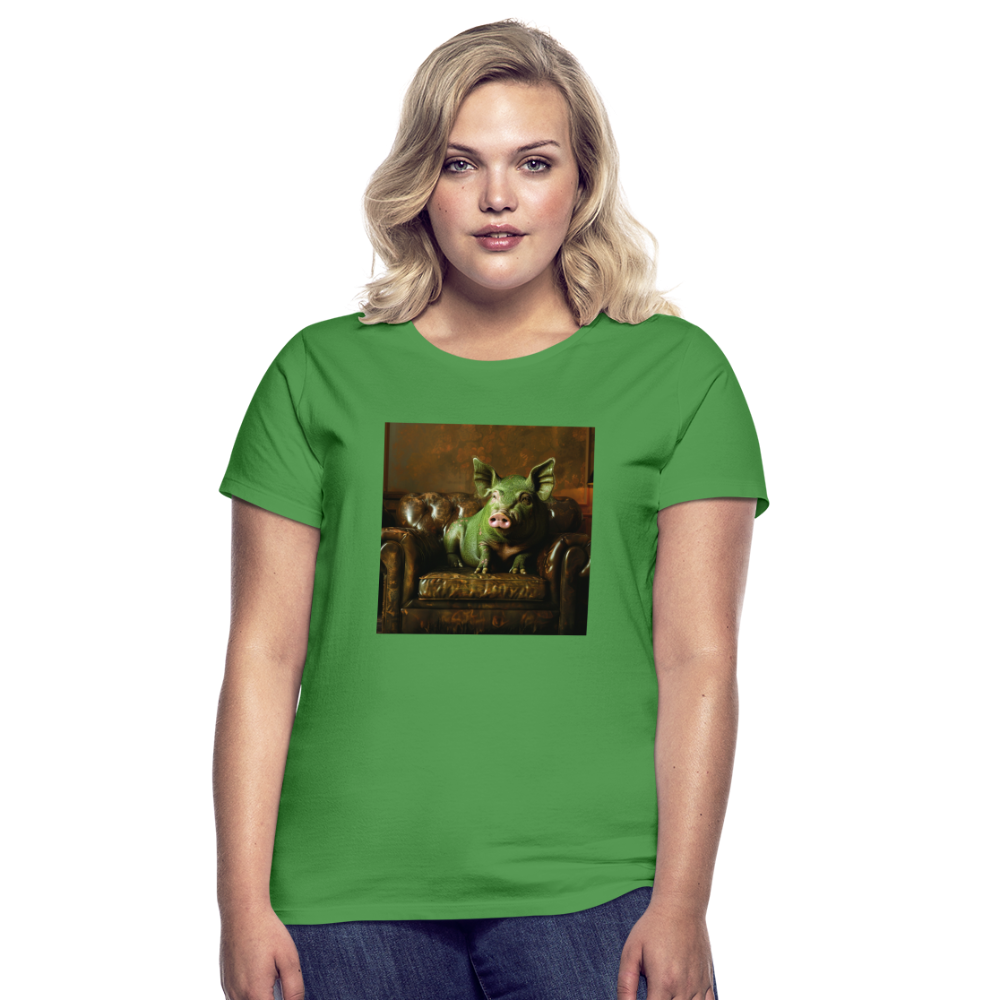 Grön Elegans, T-shirt dam - kellygrön