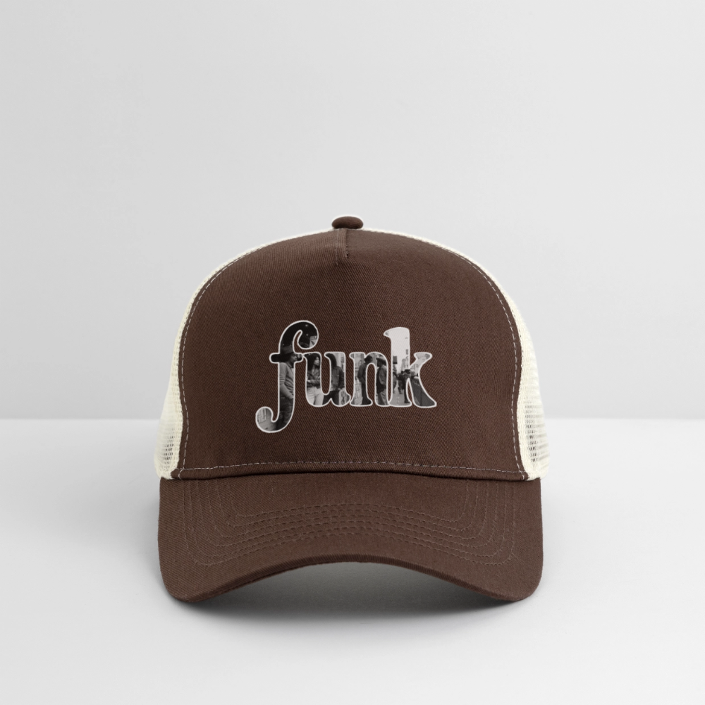 Funk Vibes, Trucker Cap - brun/beige