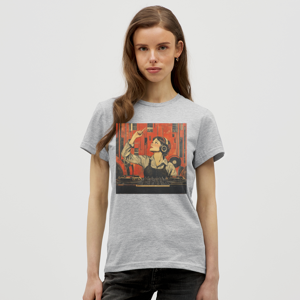 Revolutionens Rytm, T-shirt dam - gråmelerad