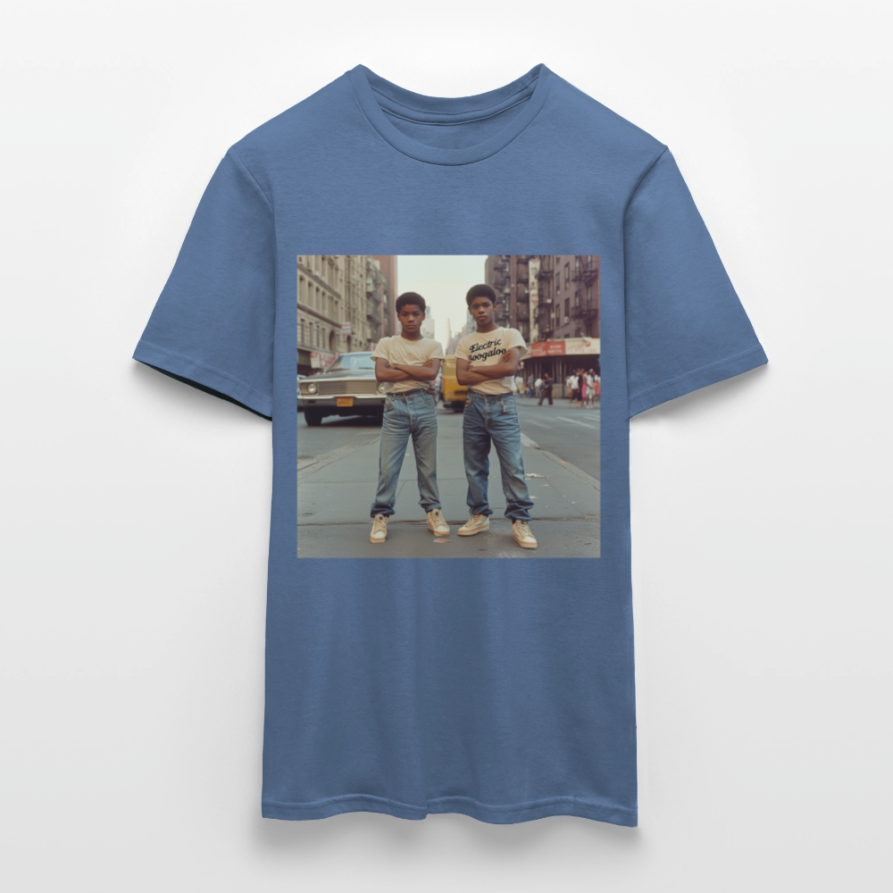 Electric Boogaloo, T-shirt herr - duvblå