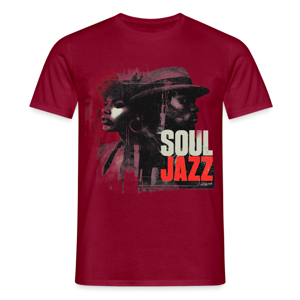 Soul Jazz Experience, T-shirt unisex - tegelröd
